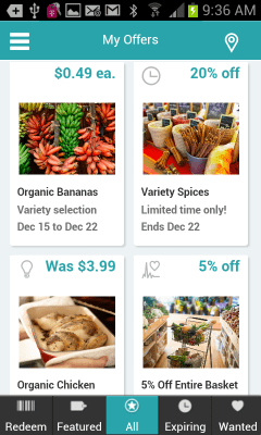 Screenshot of the application SAP Shopper Experience - #2