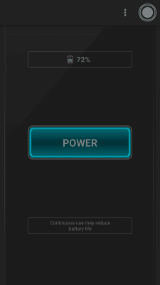 Screenshot of the application Flashlight - Tiny Flashlight - #3