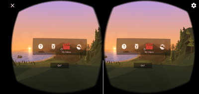 Screenshot of the application Google Cardboard - #2
