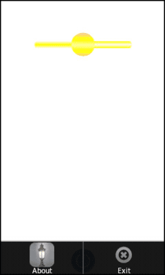 Screenshot of the application GRuV Flashlight - #2