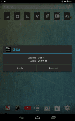 Screenshot of the application DNSet - #6