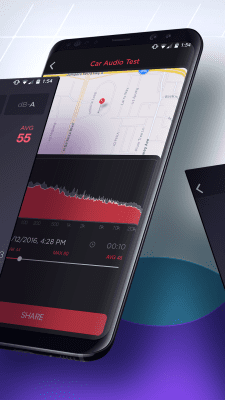 Screenshot of the application Noise meter (dB Meter) - #2