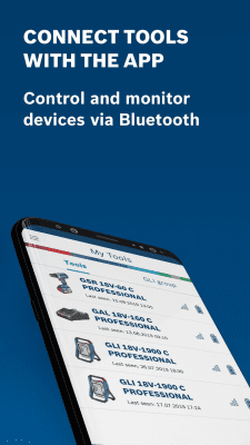 Screenshot of the application Bosch Toolbox - #2