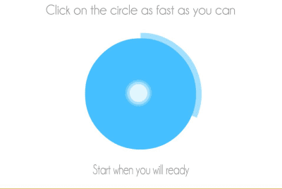 Screenshot of the application Click Meter - Tap Meter - #8