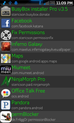 Screenshot of the application Fix Permissions - #2