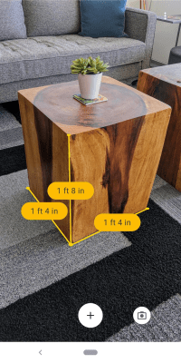 Screenshot of the application Google Measure - #4