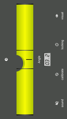 Screenshot of the application Bubble level - #2