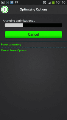 Screenshot of the application Battery Life Saver Pro Go Next - #3