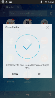 Screenshot of the application Speed Booster for Android - #11