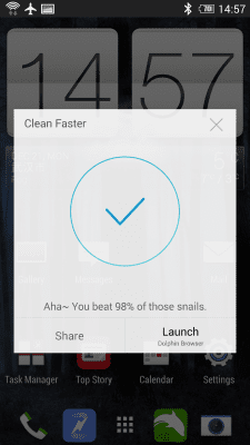 Screenshot of the application Speed Booster for Android - #13