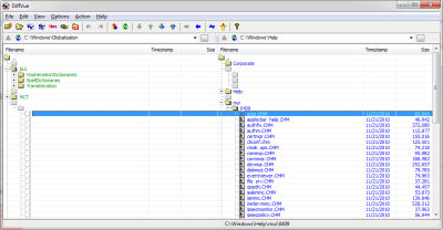 Screenshot of the application DiffVue - #6
