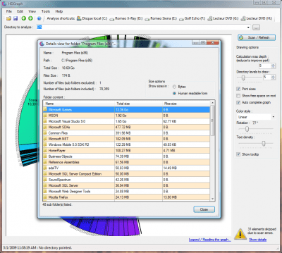 Screenshot of the application HDGraph - #2