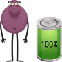 Download Monsters Battery Widget