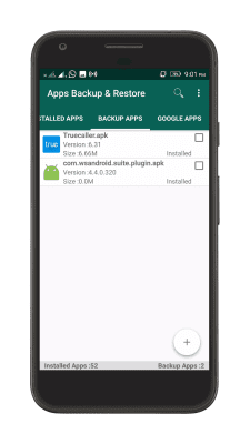 Screenshot of the application Apps Backup & Restore - #2