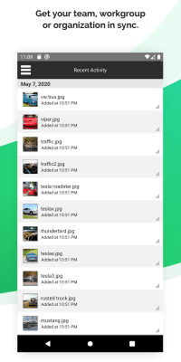 Screenshot of the application SugarSync - #2