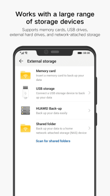 Screenshot of the application Huawei Backup - #2