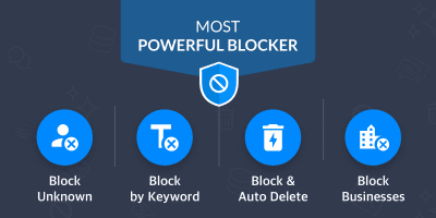 Screenshot of the application Block Text, SMS, Spam Blocker - Key Messages - #2