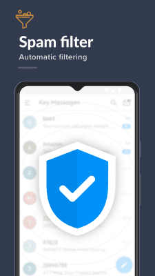Screenshot of the application Block Text, SMS, Spam Blocker - Key Messages - #3