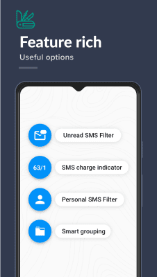 Screenshot of the application Block Text, SMS, Spam Blocker - Key Messages - #5