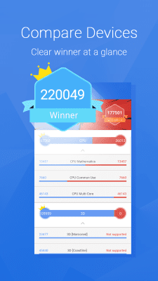 Screenshot of the application AnTuTu Benchmark - #4