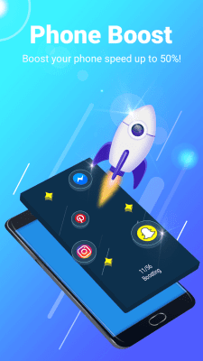 Screenshot of the application APUS Booster+ booster - #2