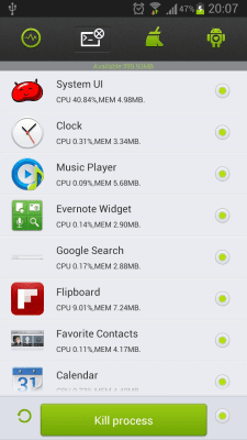 Screenshot of the application Optimization Wizard - #2