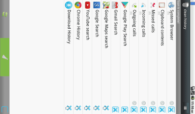 Screenshot of the application Quick Search History Cleanup - #8