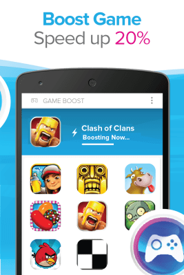 Screenshot of the application Booster app - #3
