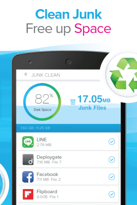 Screenshot of the application Booster app - #4