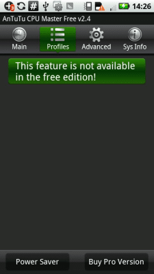 Screenshot of the application AnTuTu CPU Master (Free) - #2