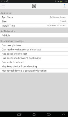 Screenshot of the application Droid Cleaner (Optimizer) - #13