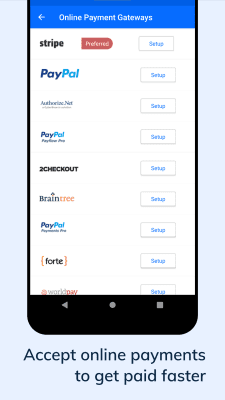 Screenshot of the application Zoho Invoice - Billing app - #4