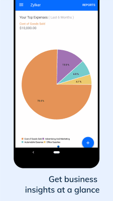 Screenshot of the application Zoho Invoice - Billing app - #6