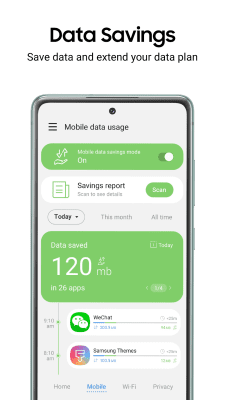 Screenshot of the application Samsung Max Privacy VPN and Data Saver - #4