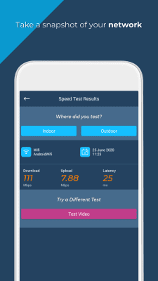 Screenshot of the application Opensignal - #3