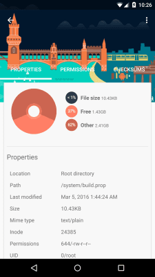 Screenshot of the application BuildProp Editor - #3