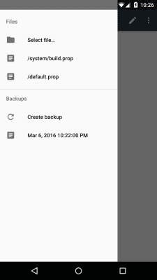 Screenshot of the application BuildProp Editor - #5