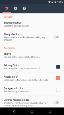 Screenshot of the application BuildProp Editor - #8
