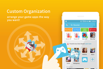 Screenshot of the application Dr. Booster - #5