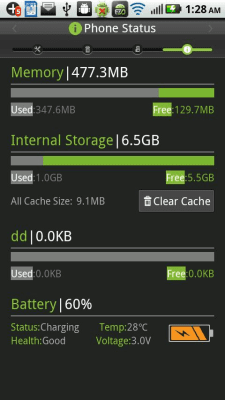 Screenshot of the application EZ Droid - #4