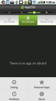Screenshot of the application EZ Droid - #5