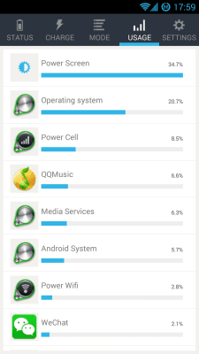 Screenshot of the application Solo Battery Saver - #5