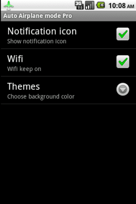 Screenshot of the application Auto Flight Mode Pro - #2