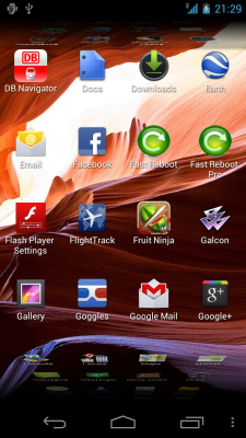 Screenshot of the application Fast Reboot - #2