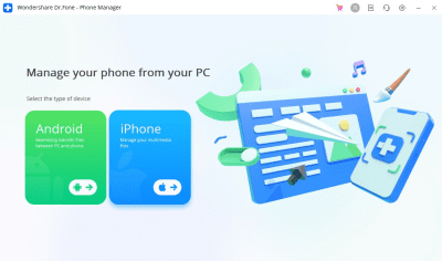Screenshot of the application Wondershare Dr.Fone - #2