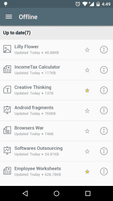 Screenshot of the application Document Management -Zoho Docs - #4