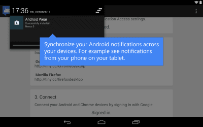 Screenshot of the application Desktop Notifications - #2