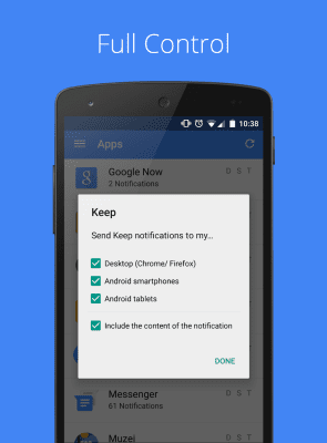 Screenshot of the application Desktop Notifications - #6