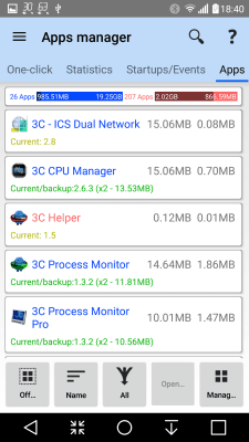 Screenshot of the application 3C All-in-One Toolbox - #3
