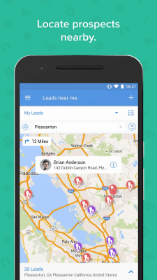Screenshot of the application Zoho CRM - #3